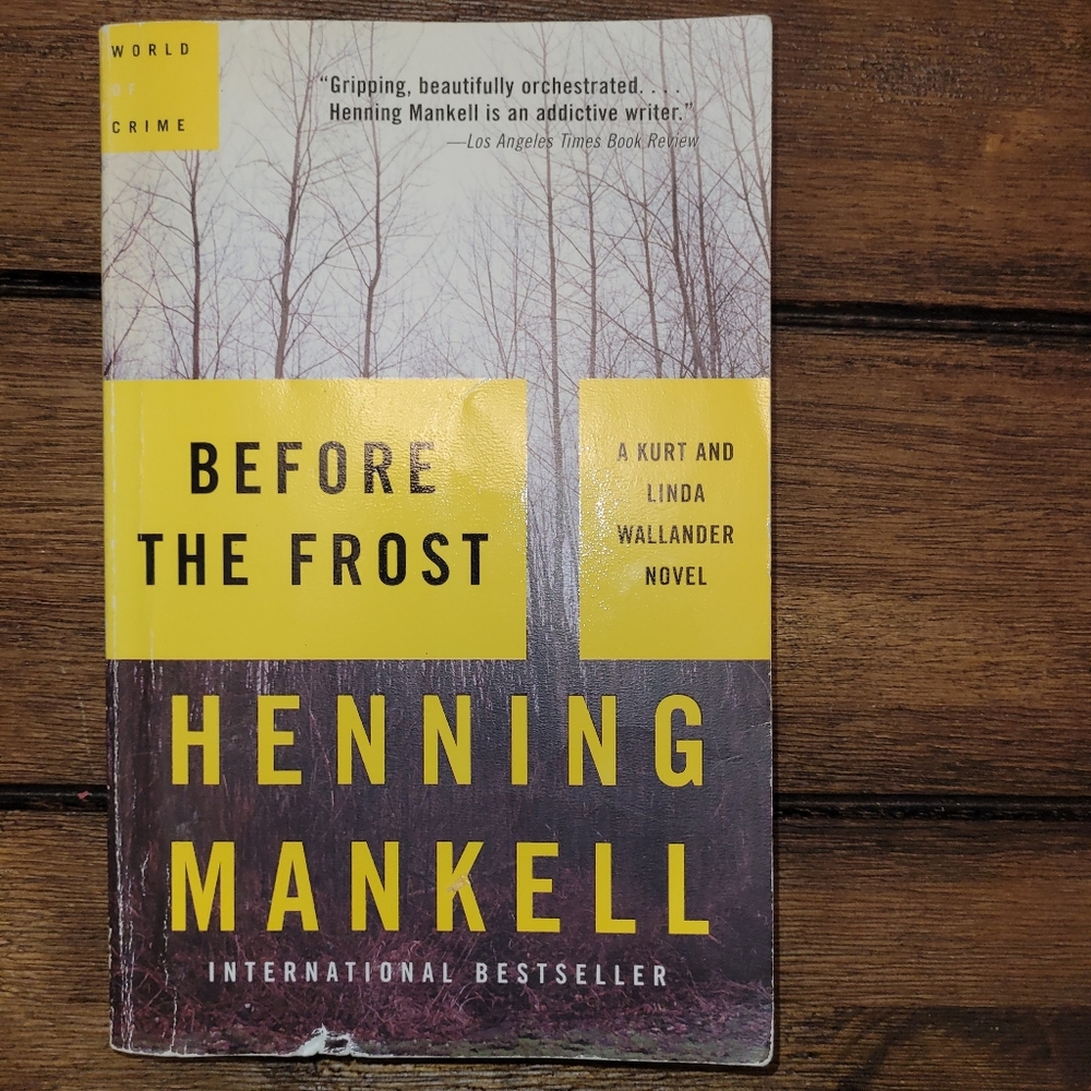 Before The Frost by Henning Mankell Paperback